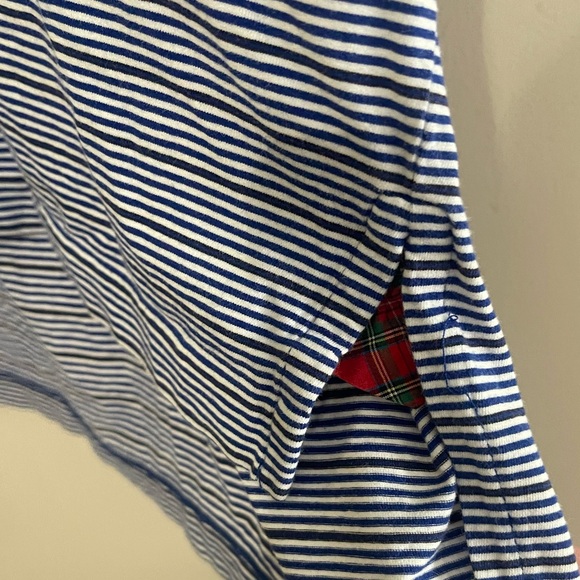 Polo Golf Ralph Lauren Men’s Large Blue Striped Polo - Picture 4 of 7